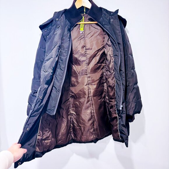 SOIA & KYO Brown Down Puffer Coat | Warm Winter Jacket | X-Small * - Picture 10 of 11